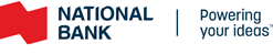 National Bank logo, Powering your ideas